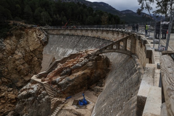El director de explotación de la presa de Buseo dice que a las 22.15 del 29O perdieron datos del SAIH y fueron 