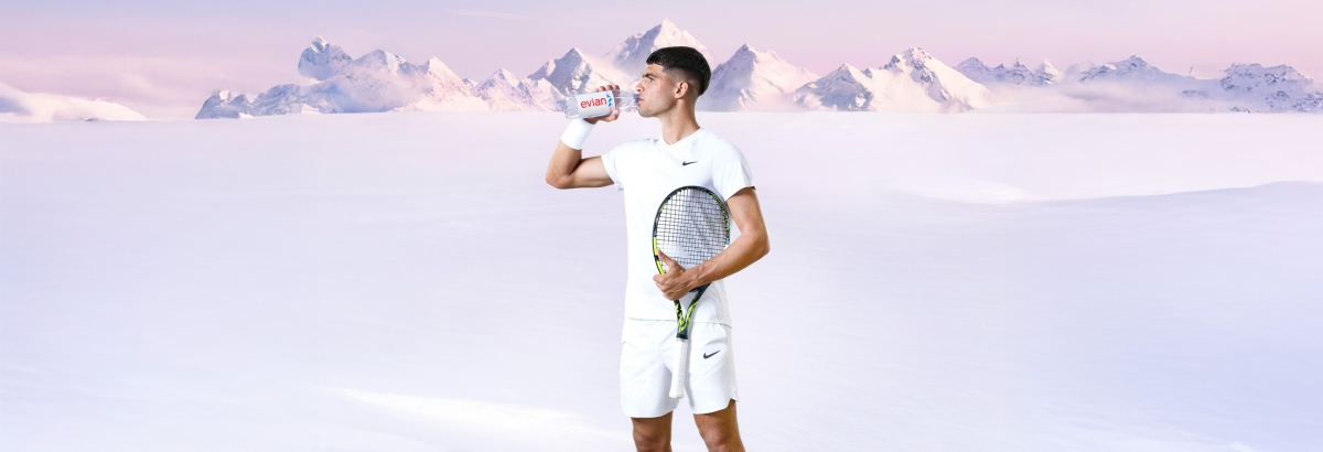 Alcaraz, a punto de estrenar el logo de su marca exclusiva mientras amplía negocio con Danone e Itaú