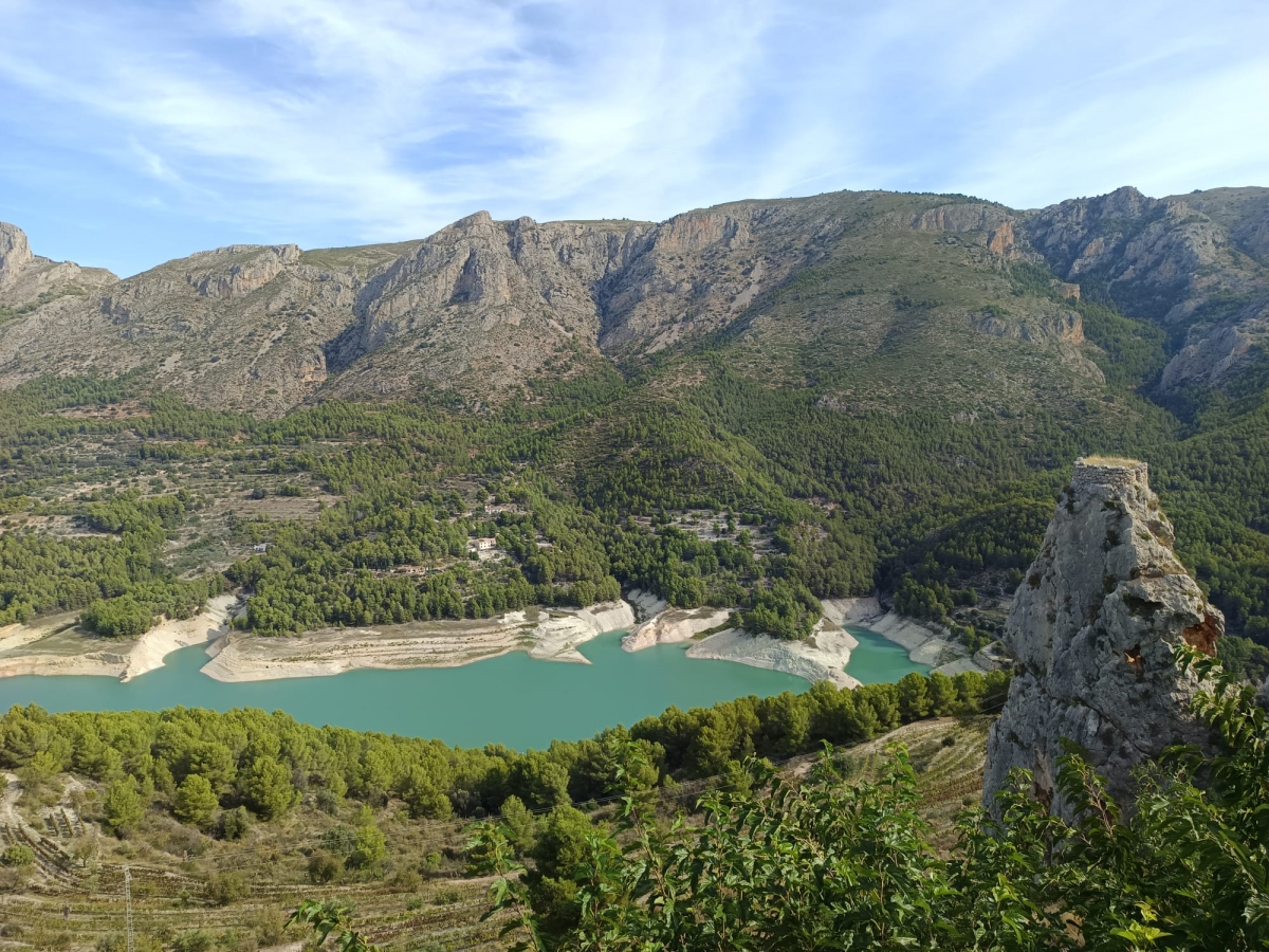 Embalse de Guadalest. - Foto: AM.
