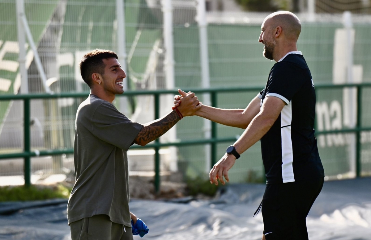 'Nico' Fernández de regreso en Elche - Foto: ECF