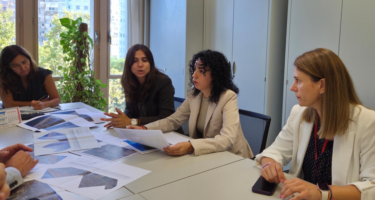 Reunió dels alcaldes de Tavernes de la Valldigna i Xeraco amb la CHX - Foto: AJUNTAMENT DE TAVERNES DE LA VALLDIGNA