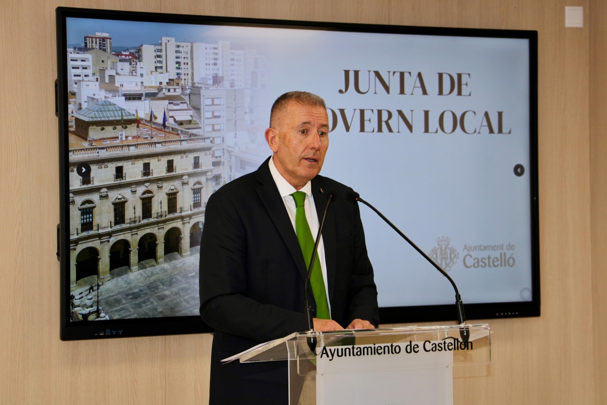 El portavoz del gobierno municipal, Vicent Sales - El portavoz del gobierno municipal, Vicent Sales