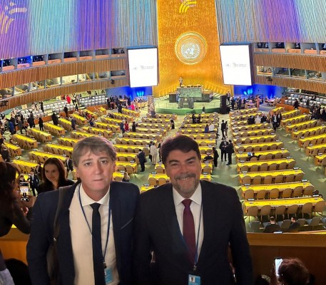 Barcala asiste al arranque de la Cumbre del Futuro en el cierre de su visita a Naciones Unidas