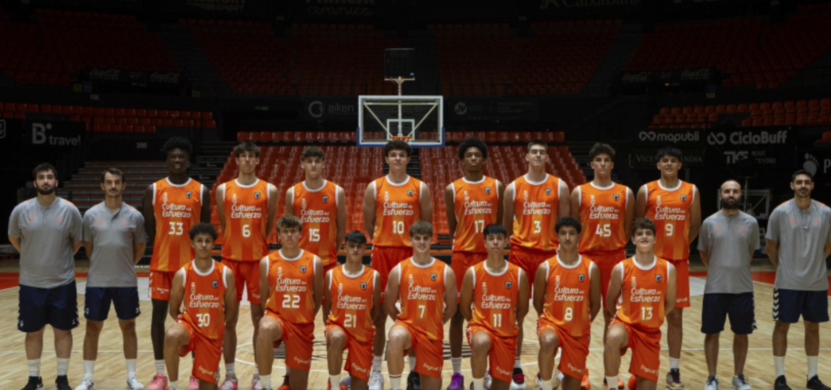 Valencia Basket arranca la nueva ‘Liga U’ con su equipo filial masculino