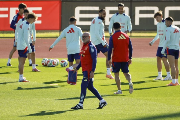 España cierra la preparación del duelo ante Georgia en la Ciudad del Fútbol