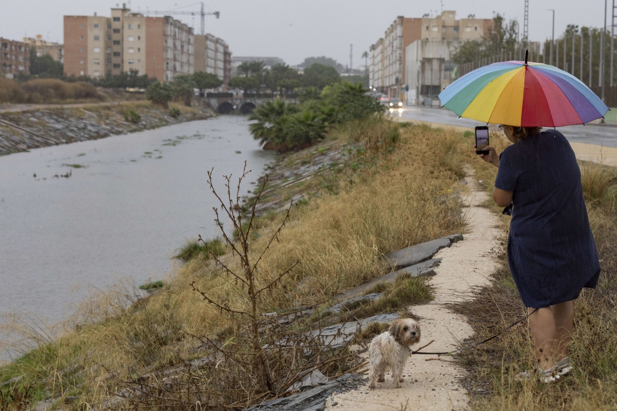 La Aemet desactiva la alerta roja pero se mantiene el riesgo alto por lluvias en Cartagena, Mazarrón y Mar Menor