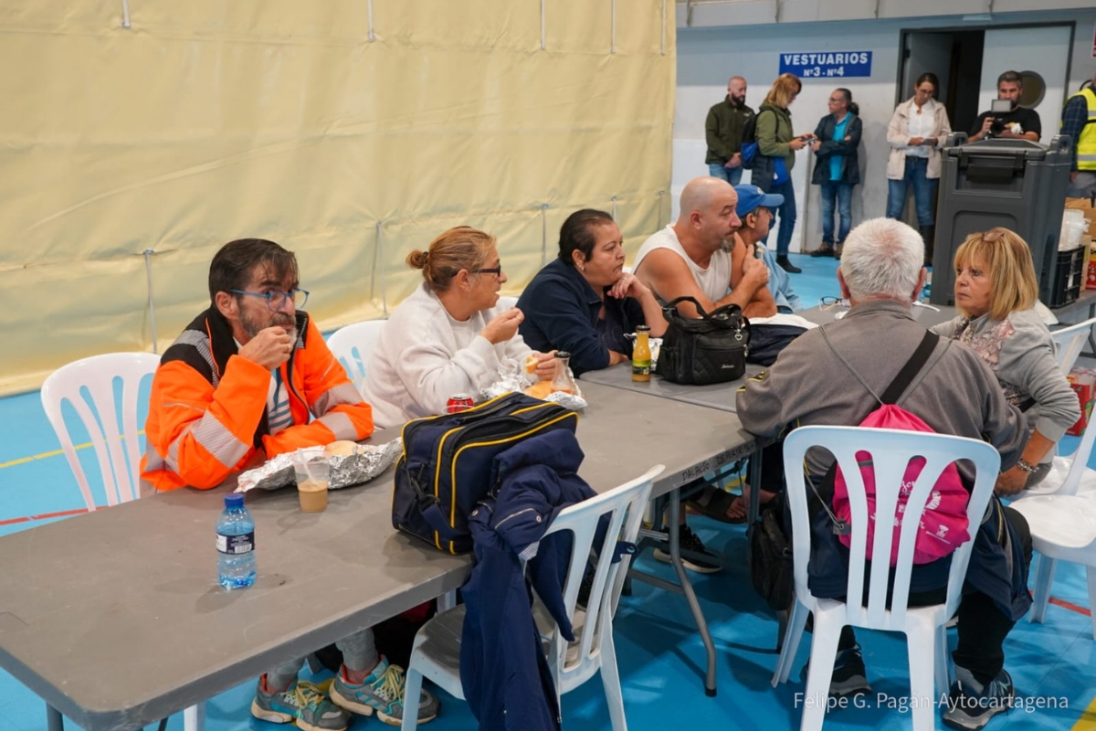 Hasta 180 litros por metro cuadrado en Cartagena: rescates en Los Nietos y 34 personas evacuadas por las lluvias