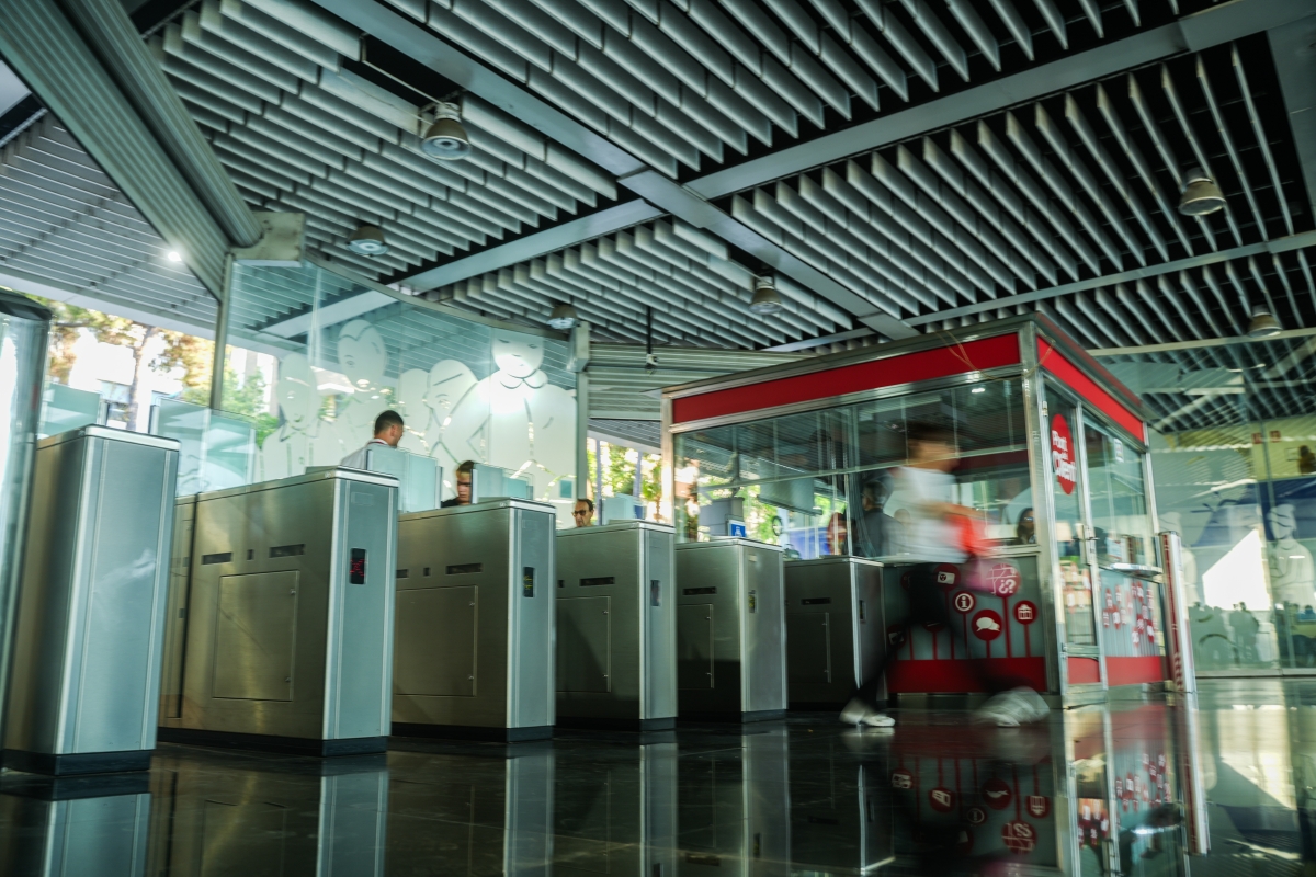 Imagen de archivo de la estación de Torrent de Metrovalencia - Foto: EP/JORGE GIL