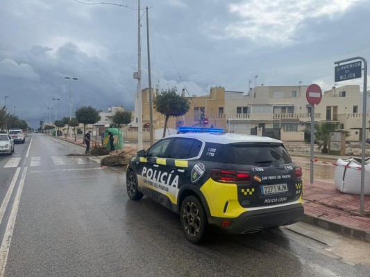 San Pedro del Pinatar registra más de 160 litros en 58 horas sin incidencias graves