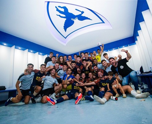 El UCAM CF golea para ser el mejor murciano de Segunda RFEF y cuarto en el grupo 4 