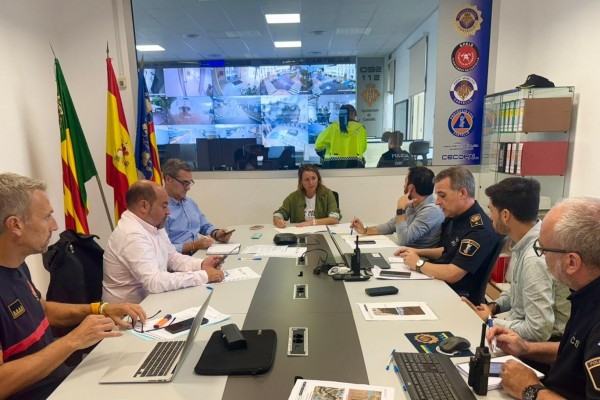 Castelló atiende más de 30 incidencias por la lluvia y corta diversos caminos por el riesgo de inundación