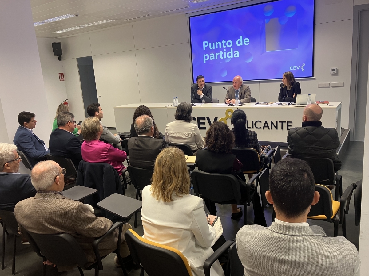 Los empresarios de Alicante y la CEV 