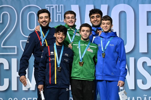 Daniel Molina y José Moreno, subcampeones del mundo 