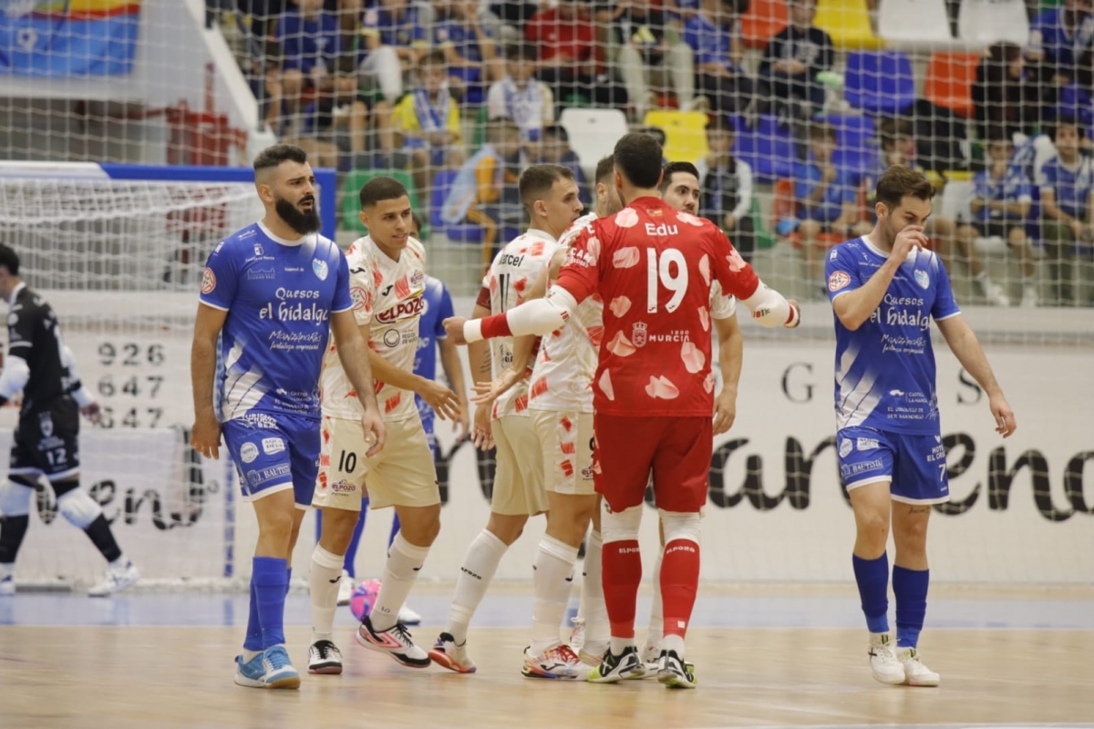 ElPozo sigue con su racha venciendo en Ciudad Real y es segundo al adelantar al Jimbee