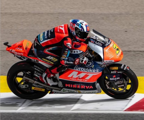 Sergio García Dols se cae en Misano y el japonés Ai Ogura aumenta su ventaja en el Mundial 