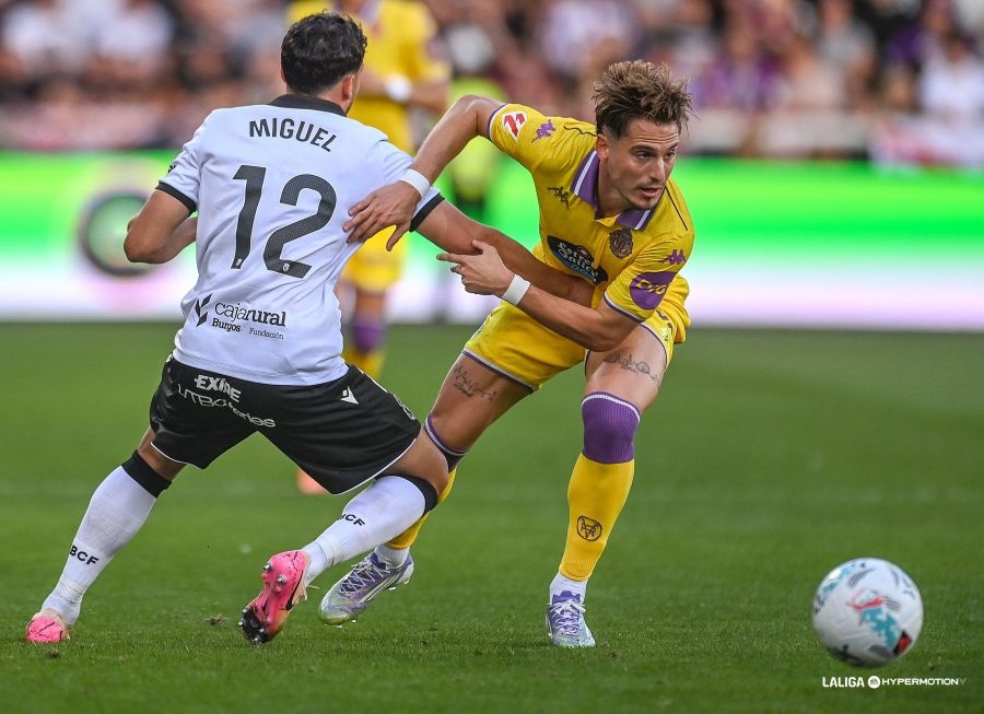 Cedidos Valencia CF: Los problemas físicos golpean a Tenés en Valladolid