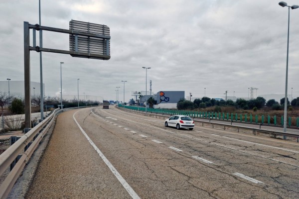Cortada la N-340 en Vinarós y la CV-1486 en Cabanes debido a las lluvias
