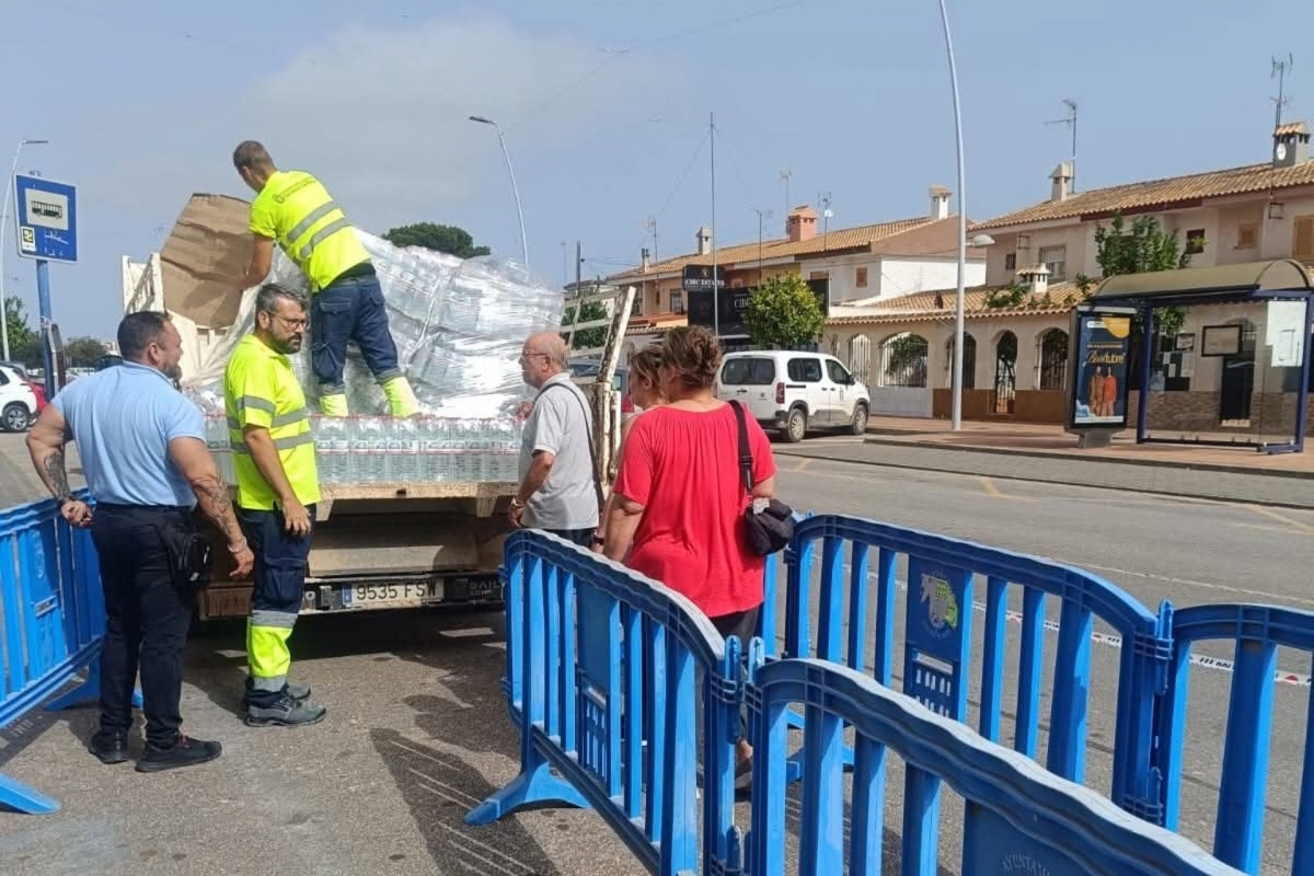 San Javier, Los Alcázares, San Pedro y Torre Pacheco ofrecen agua potable a sus vecinos 