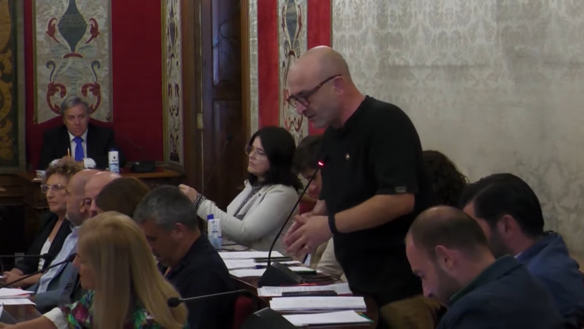 El portavoz de EU Podem, Manolo Copé.