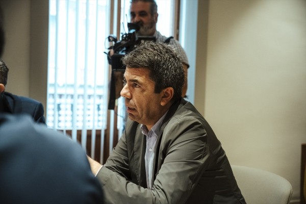 Mazón señala que el aviso rojo de Aemet para este lunes 