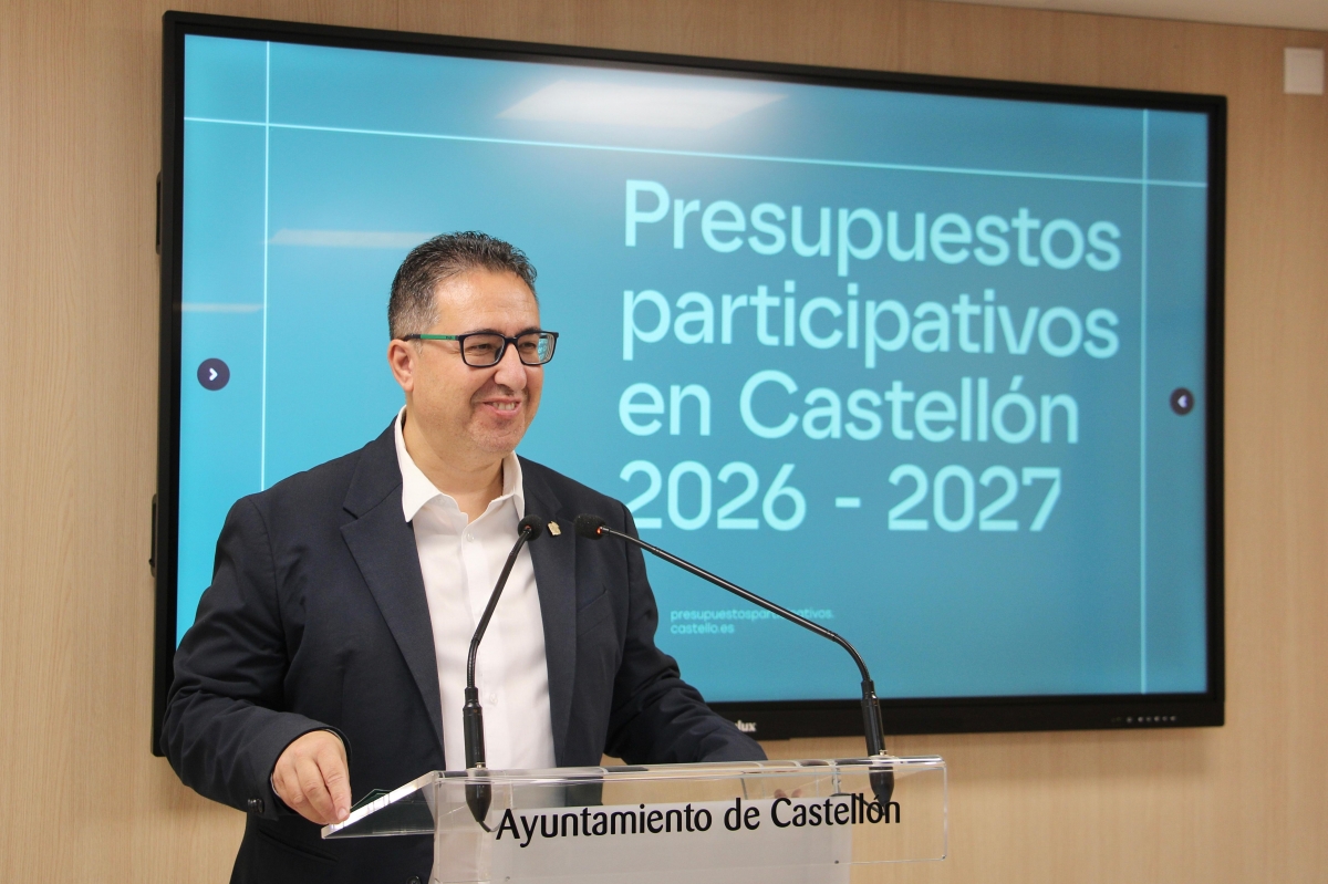 El concejal de Participación Ciudadana, Paco Cabañero - 
