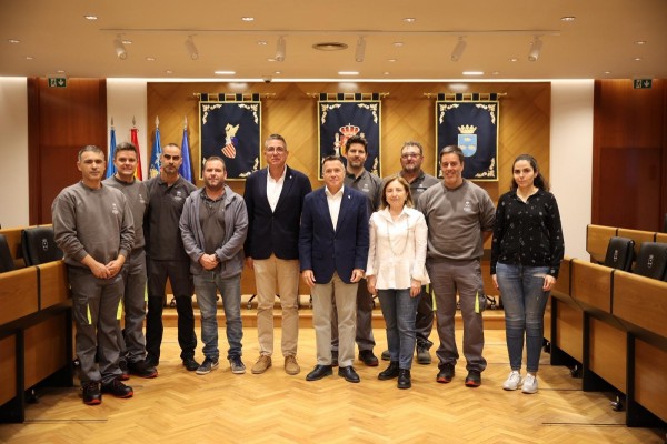Burriana contrata a siete nuevos empleados de Vía Pública y amplía la plantilla tras 14 años