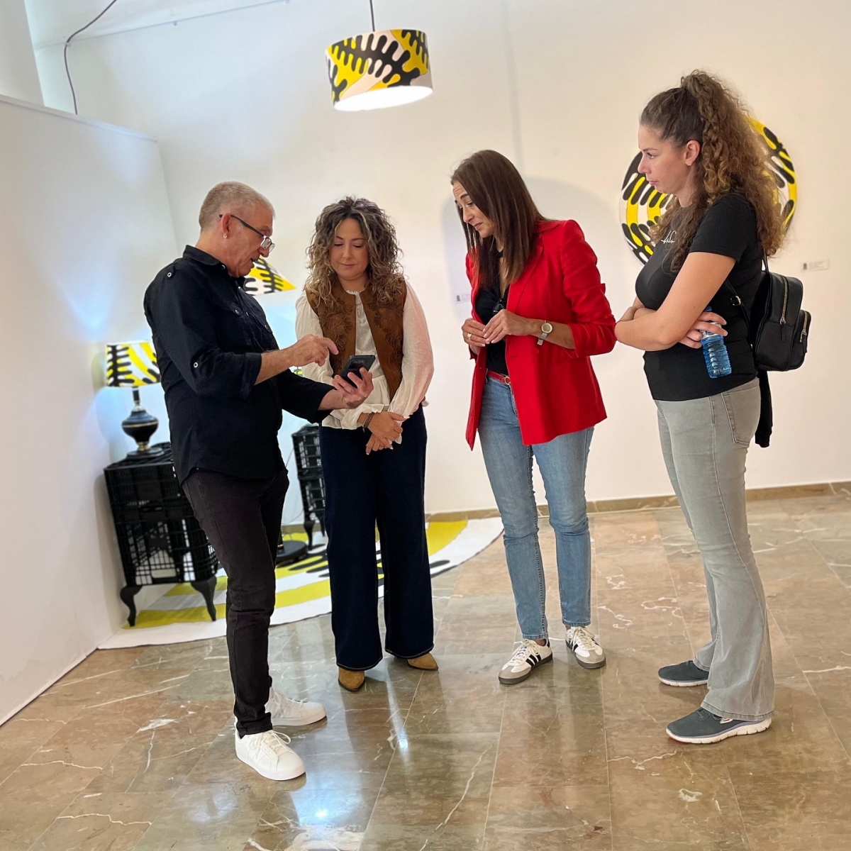 Distorsión Visual de Santos Bastida - Foto: AYTO. ARCHENA Distorsión Visual de Santos Bastida