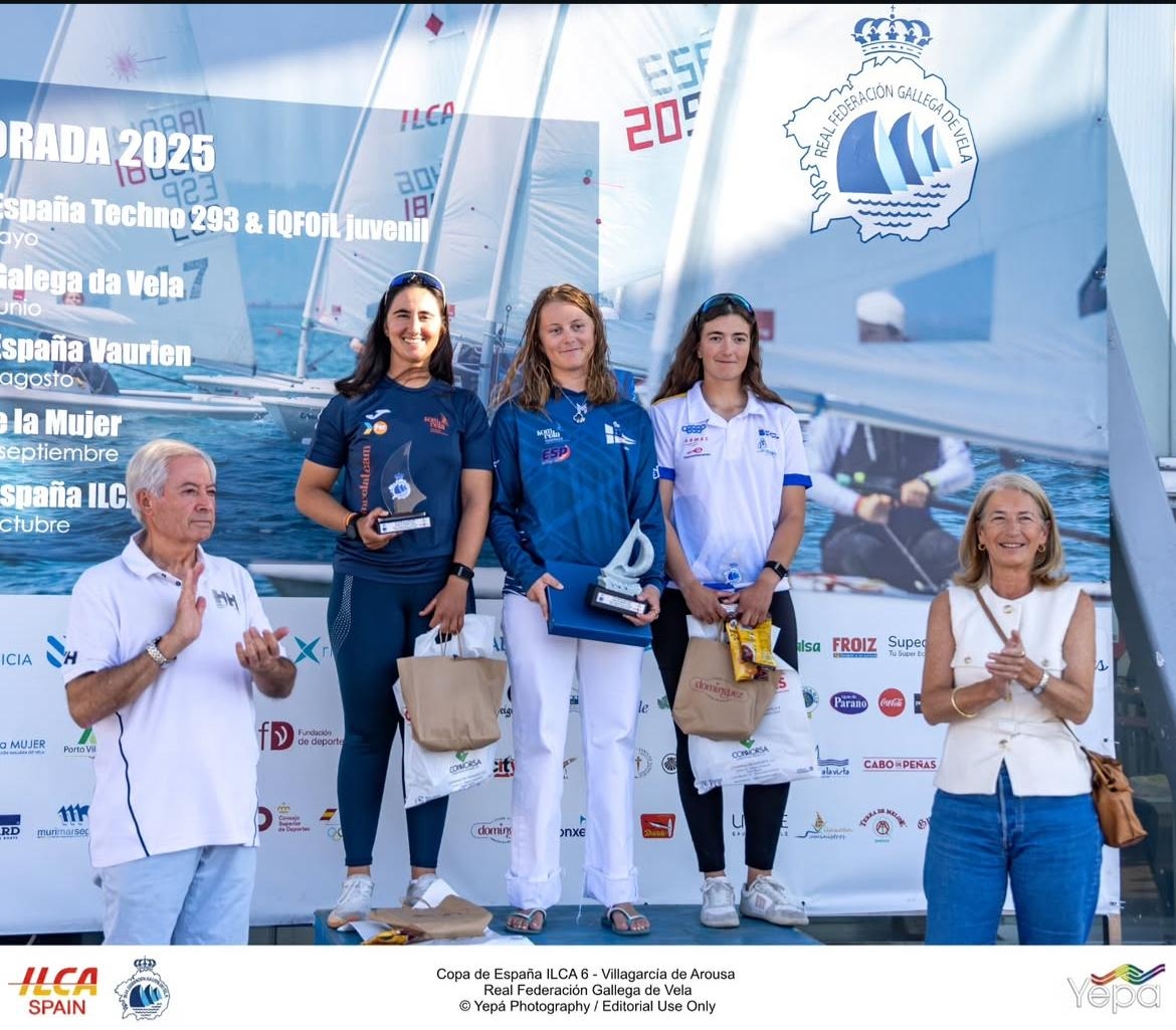 Lara Himmes, campeona de España de ILCA 6