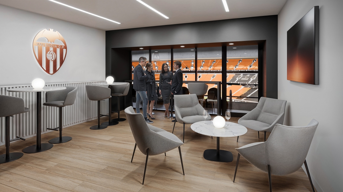 El Valencia CF empieza la venta del hospitality para el Nou Mestalla