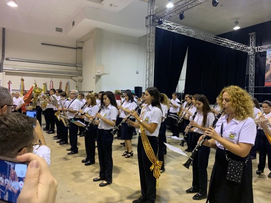 Sant Joan de Moró congrega a un total de 12 bandas de música en la Trobada de la Plana Alta