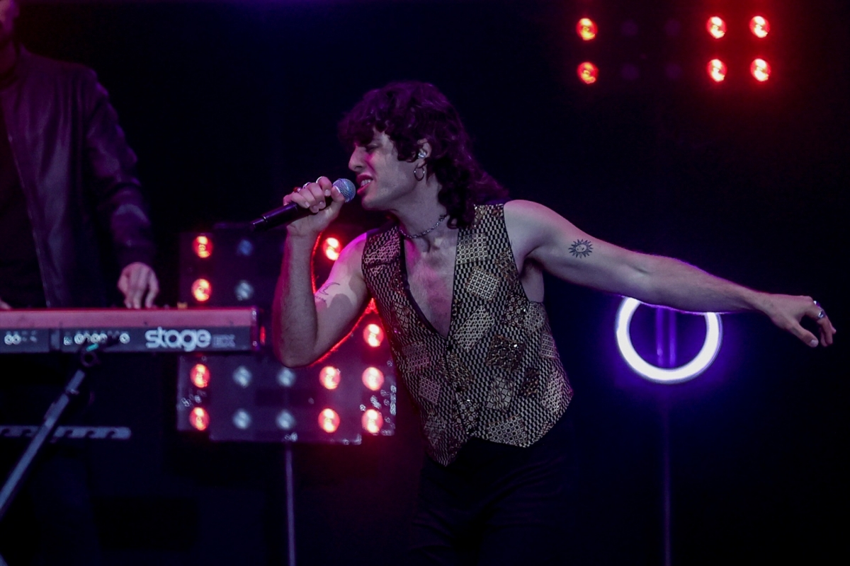 Leo Rizzi, en Los40 Primavera Pop de 2023. - Foto: Ricardo Rubio / Europa Press Leo Rizzi, en Los40 Primavera Pop de 2023.