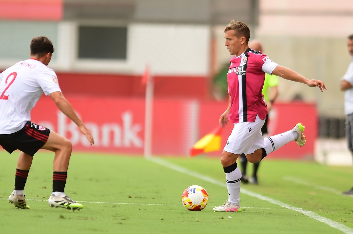 Pablo de Blasis, durante el partido de Sevilla. - Foto: FCC