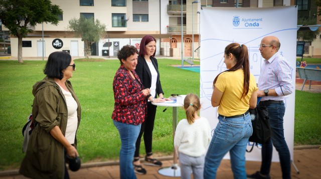 Onda sigue con la recogida de ideas a pie de calle para sus presupuestos participativos del año 2025