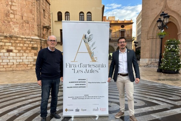 Más de 20 expositores y talleres en vivo: Castelló ultima una nueva edición de la Fira d'Artesania