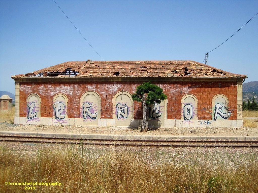 Hispania Nostra incluye en la Lista Roja del Patrimonio la antigua estación de tren de Cocentaina