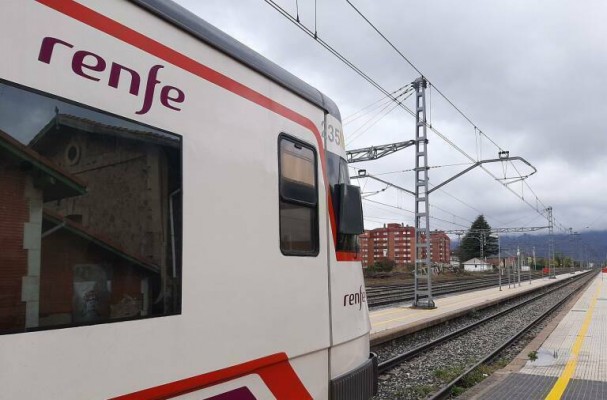 Cortado el ferrocarril Zaragoza-Teruel-Valencia por lluvia en vías en Villarreal de Huerva