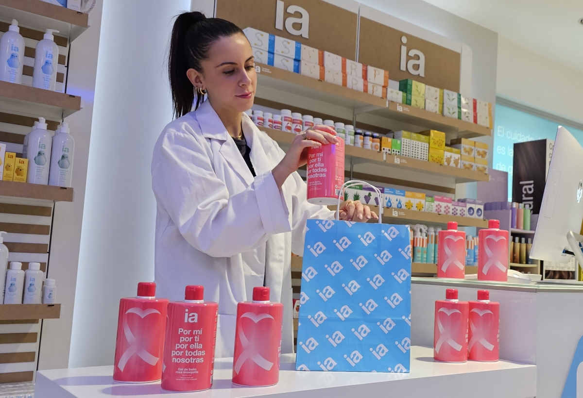 Hefame relanza su gel de rosa mosqueta para apoyar la investigación del cáncer de mama