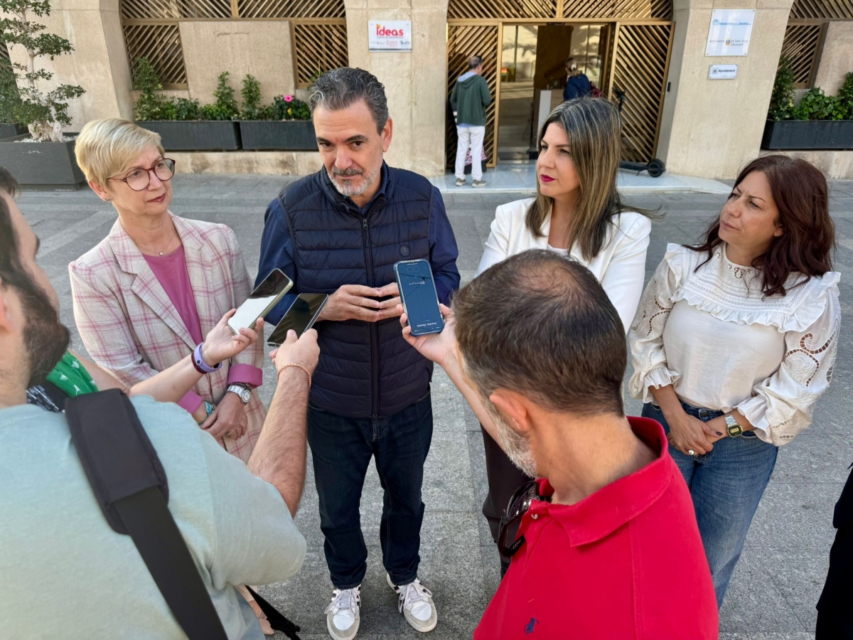 El PSOE denuncia que la Diputación castiga a Sant Joan con el mayor recorte de inversiones de Alicante