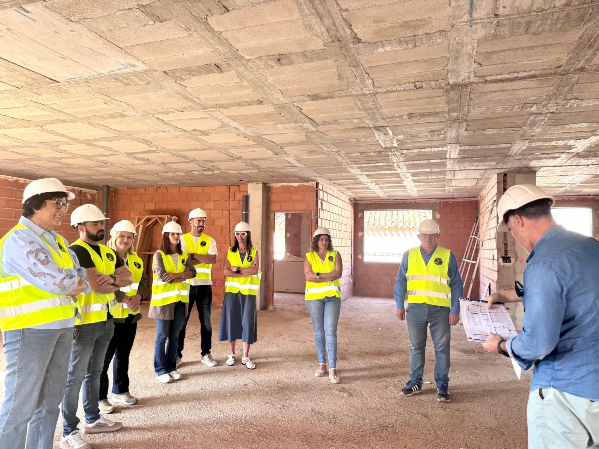 Avanzan las obras de la nueva Casa Consistorial de Puerto Lumbreras que abrirá en 2026