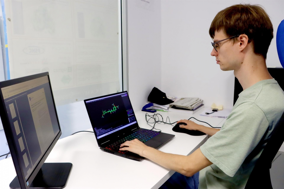 El investigador Jochem Nelen  - Foto: UCAM