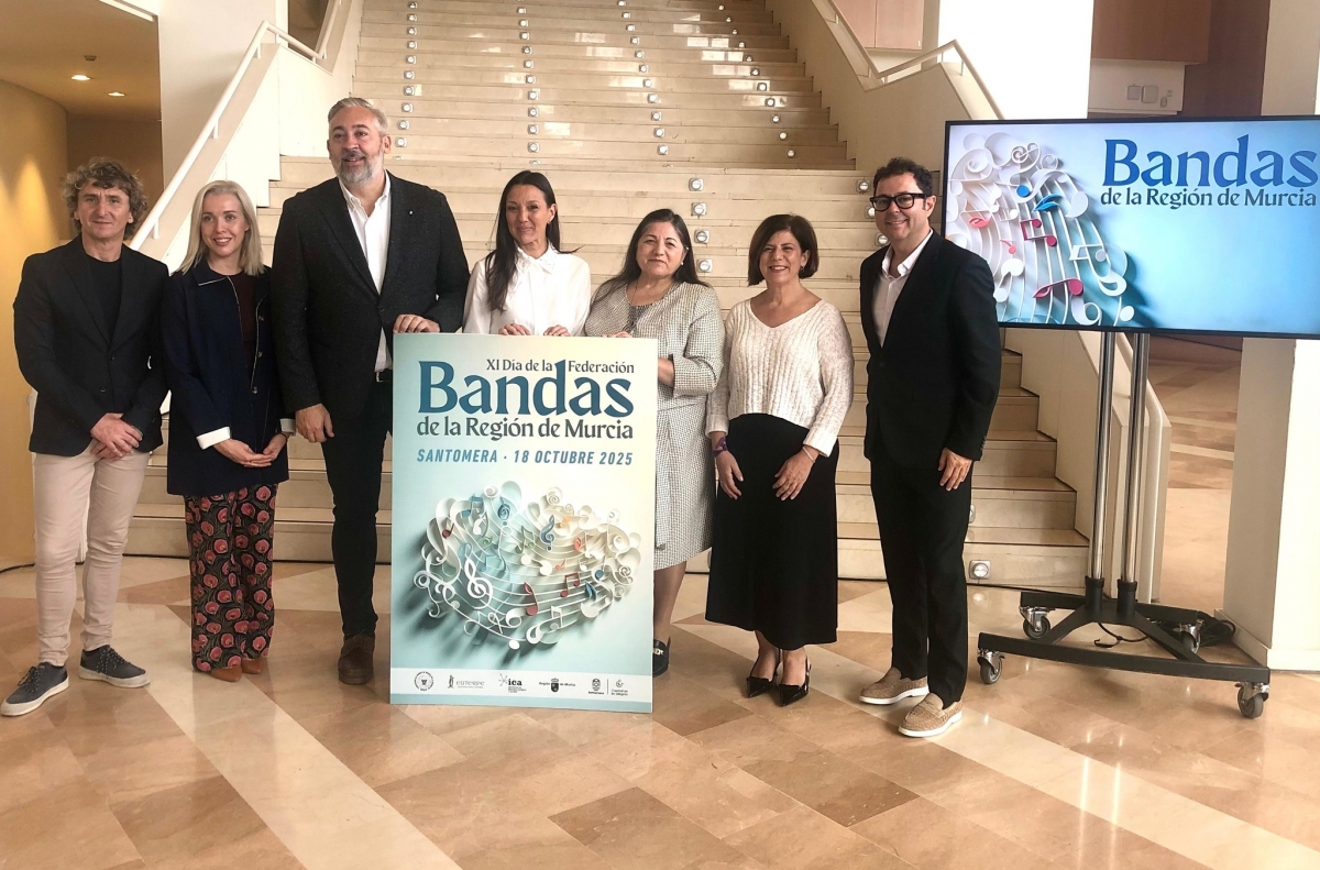 Presentación del Día de la Federación de Asociaciones de Bandas de Música - Foto: CARM