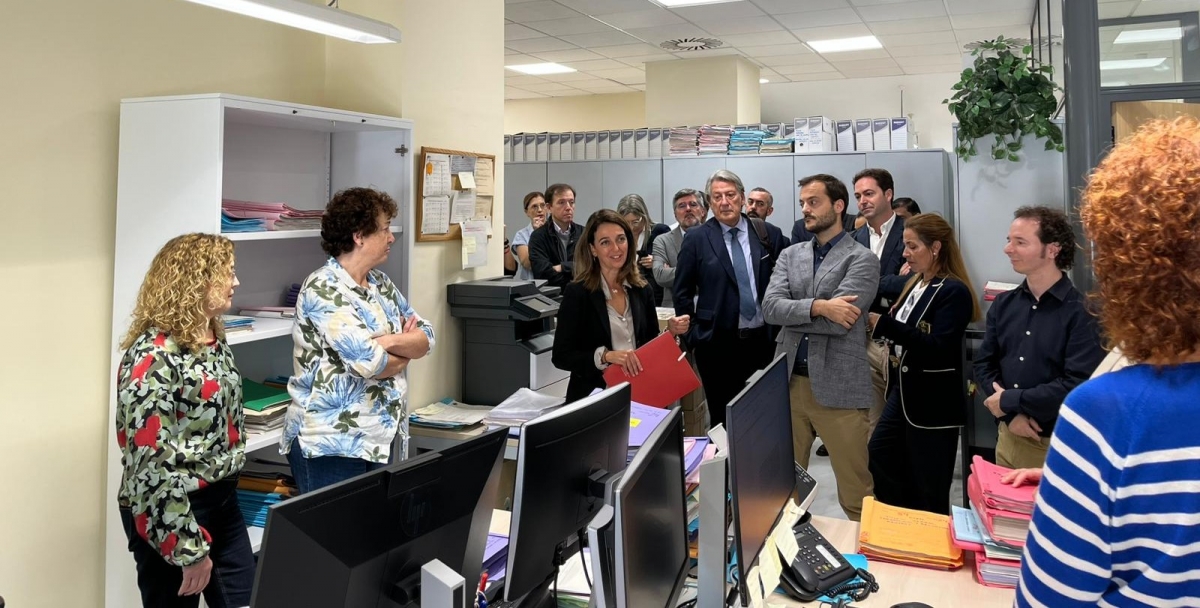 Acaban las obras de mejora de la accesibilidad del Juzgado de Alcoy, con una inversión de 128.000 euros