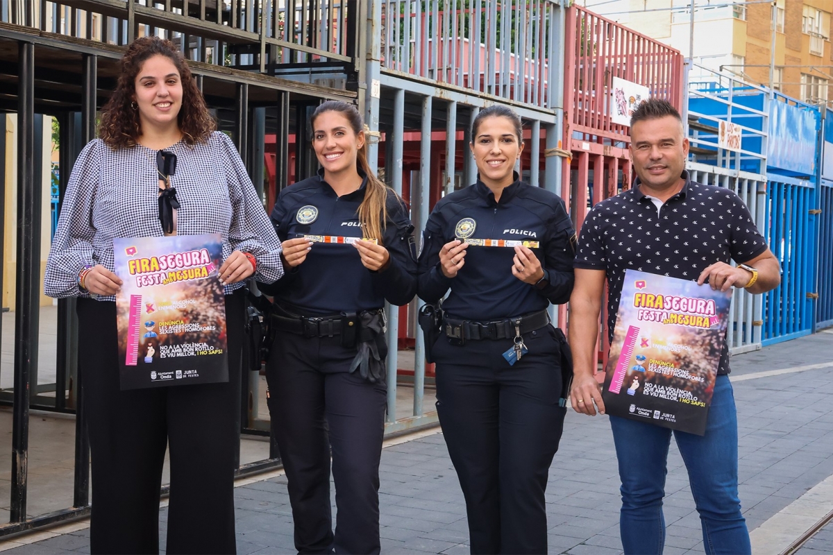 Onda incorpora pulseras centinela contra la sumisión química para reforzar la seguridad en la Fira