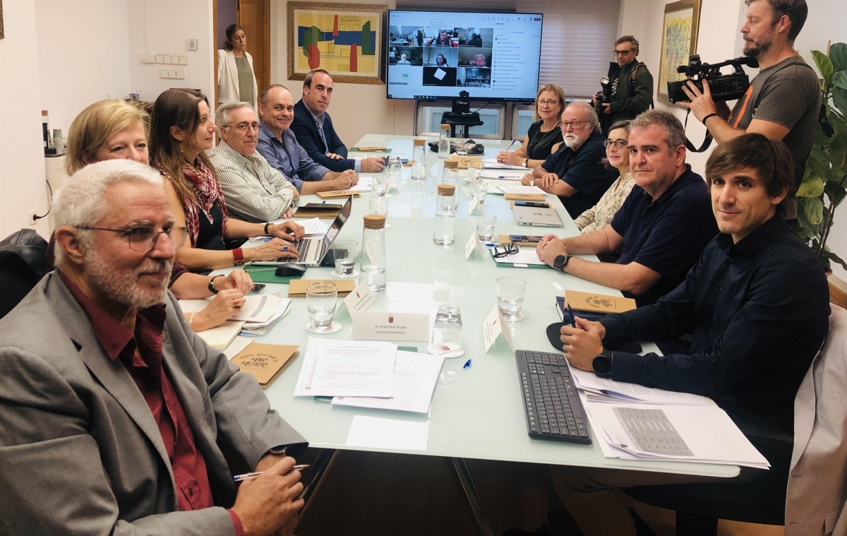 Reunión de la convocatoria de constitución del Comité de Asesoramiento Científico del Mar Menor. - Foto: Mar Menor 