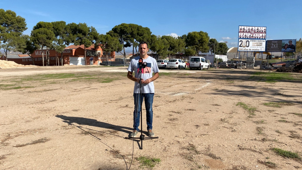 Aspe avanza en las obras de mejora urbana incluidas en el Plan +Cerca de la Diputación