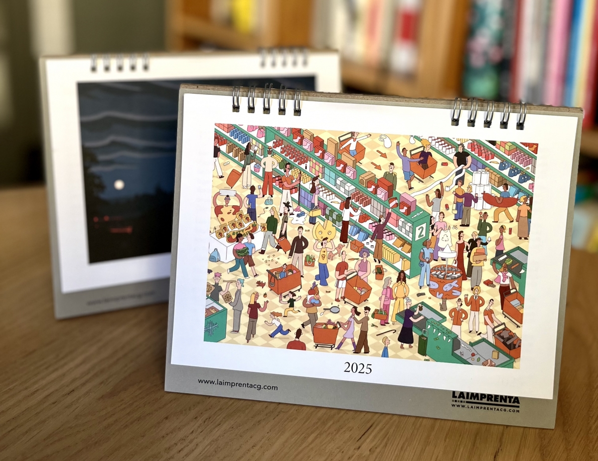 La Imprenta CG presenta un calendario ilustrado solidario bajo el lema 