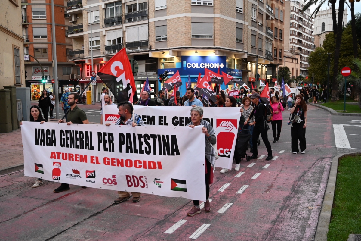 Una manifestación en Castelló reclama 