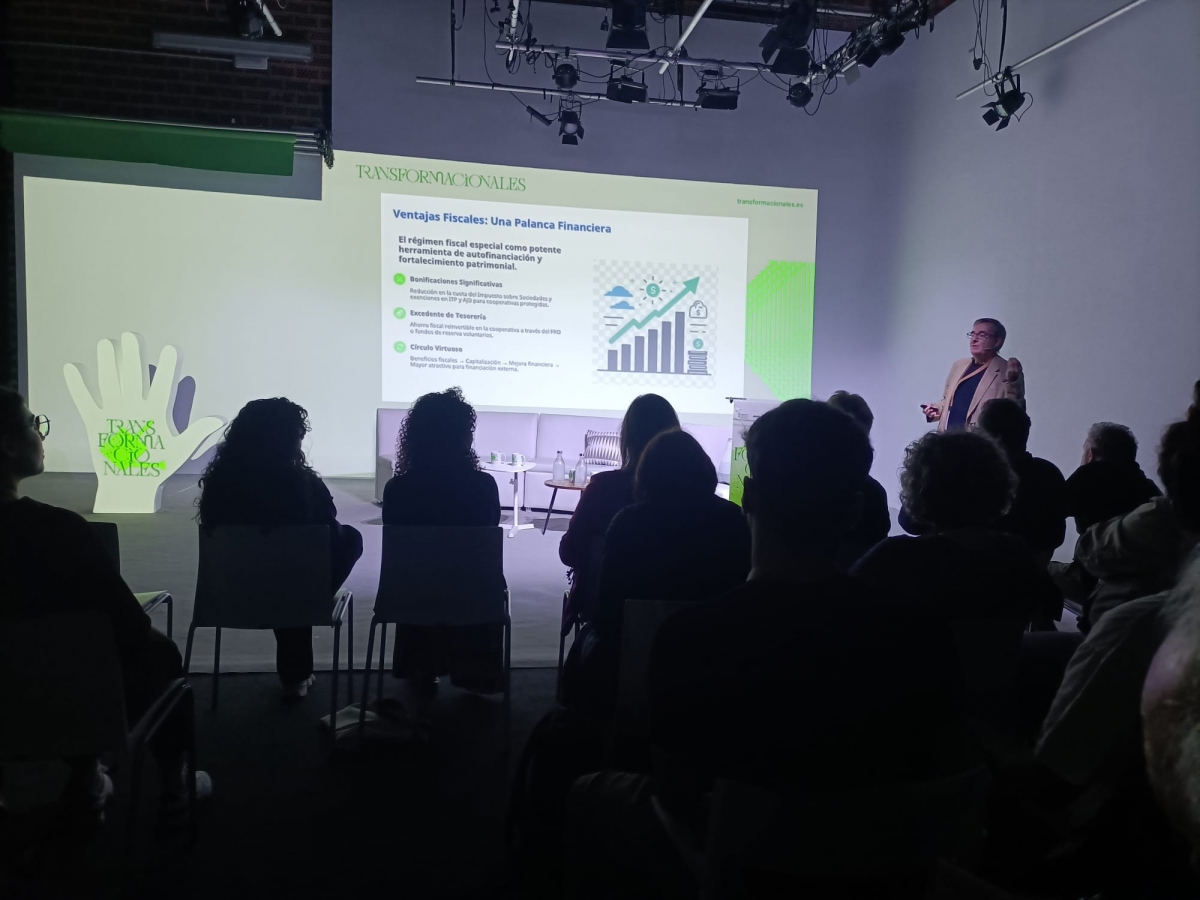 David Pino en la jornada Transformacionales en Alicante.