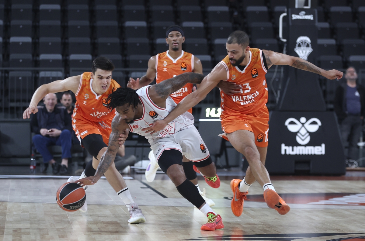 Valencia Basket cae ante Hapoel Tel Aviv en un Roig Arena vacío