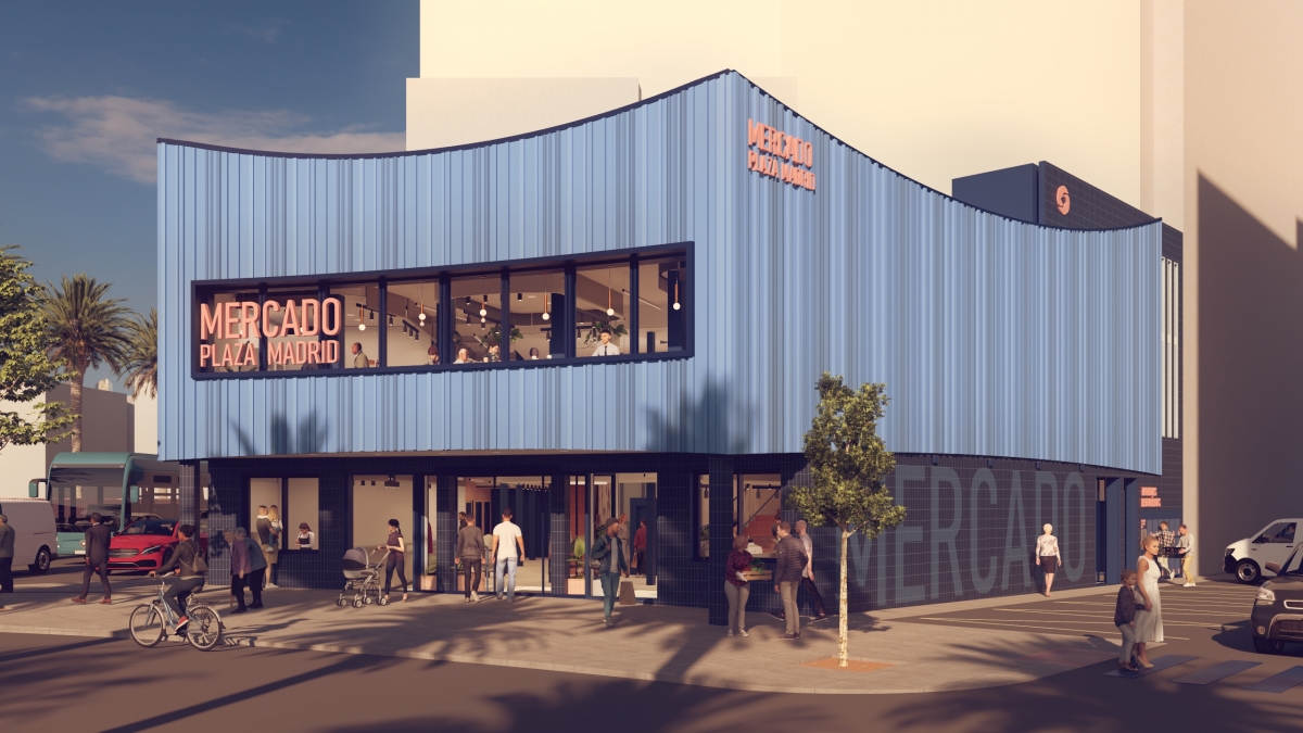 Así quedarán los mercados de Carrús en Elche: usos mixtos de restauración, concejalías y puestos 'abiertos'